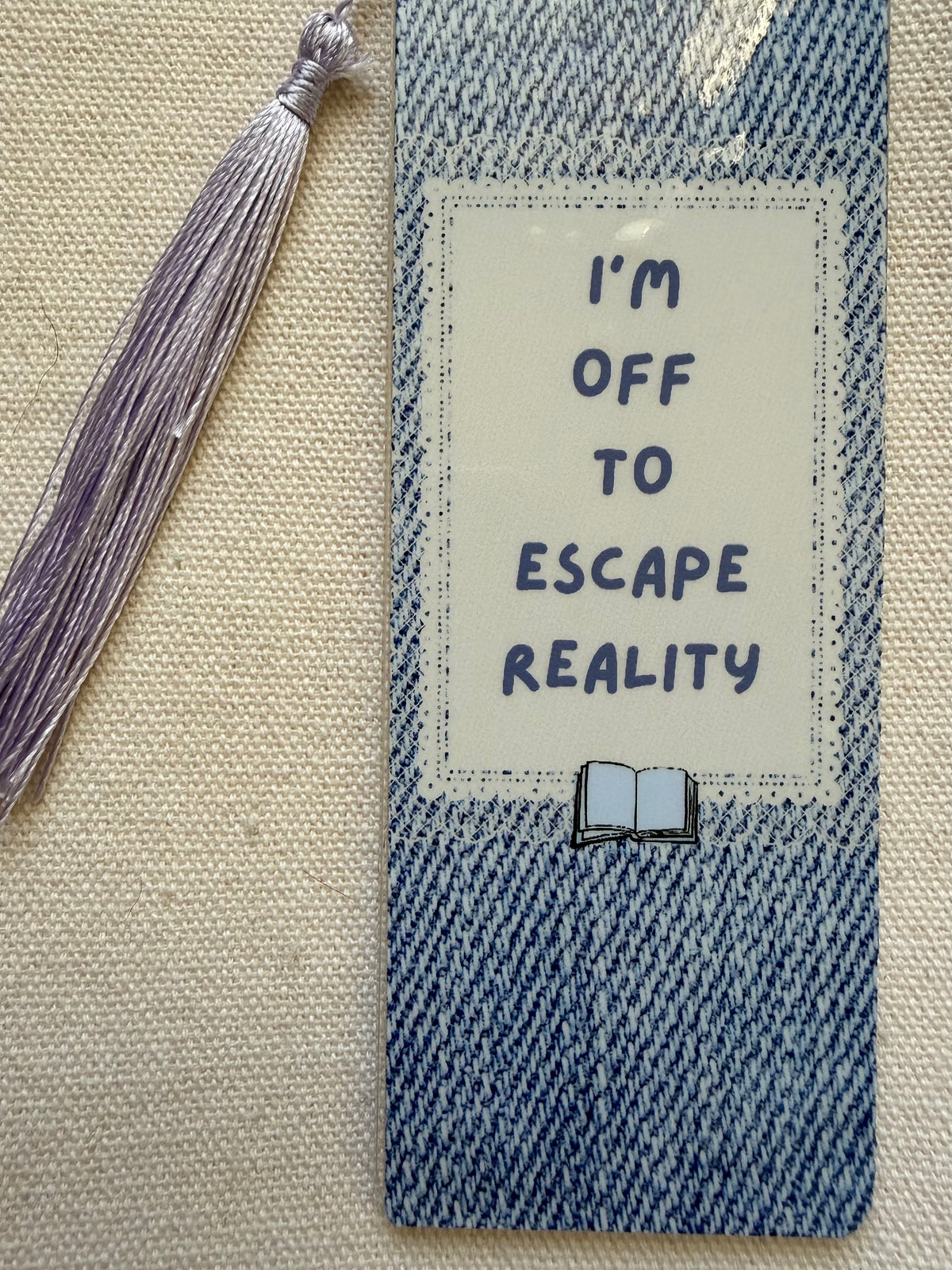 Escape Reality Acrylic Bookmark — Bookstore Seconds