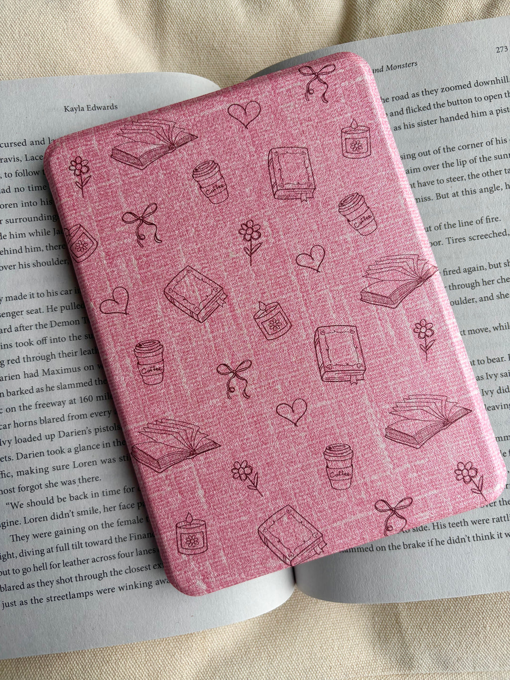 Pretty Little Reader Kindle Case