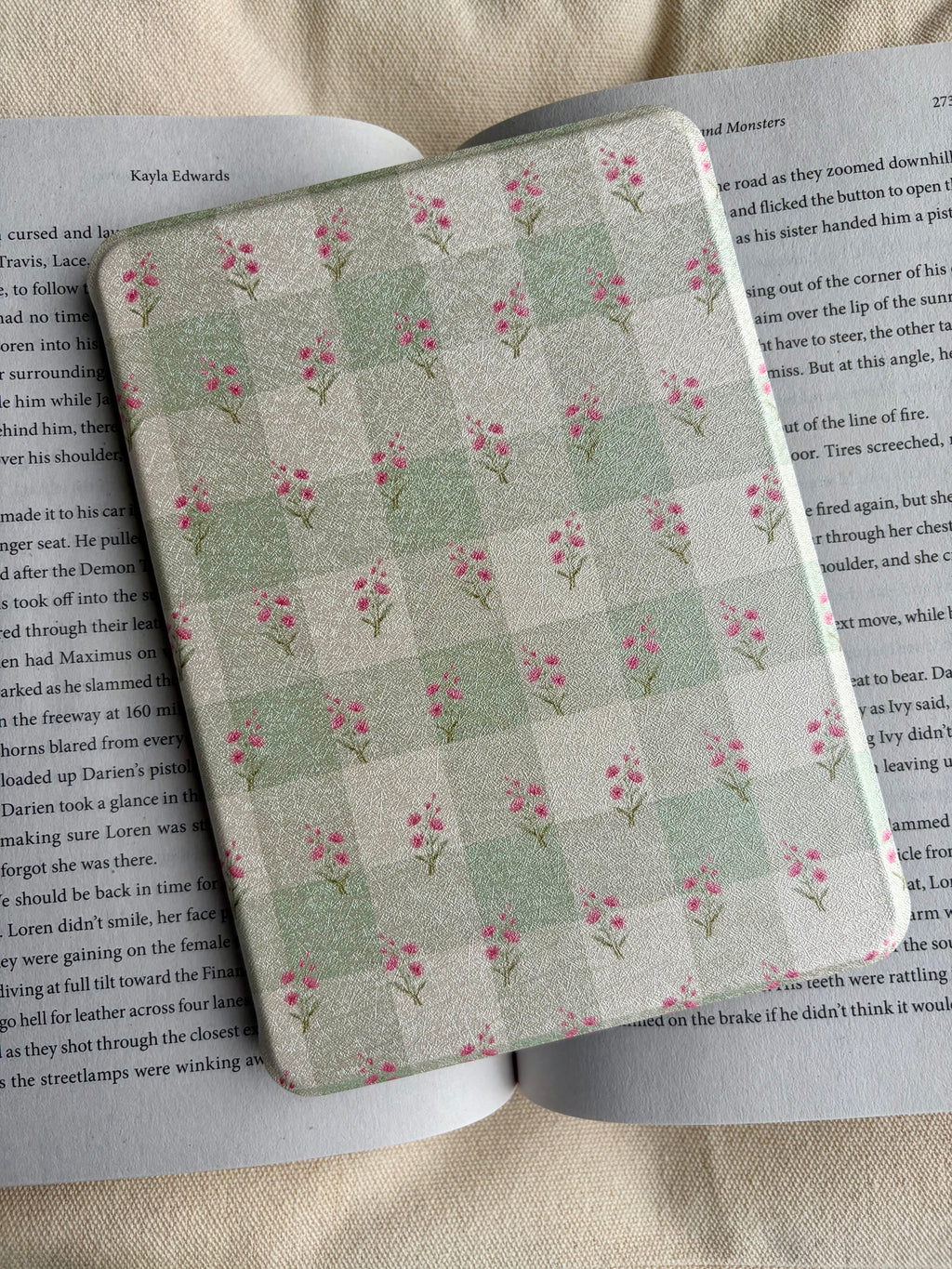 Sage & Petals Kindle Case