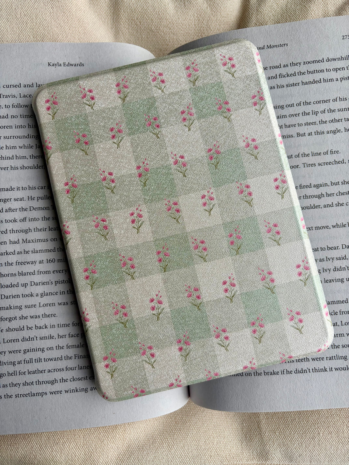 Sage & Petals Kindle Case