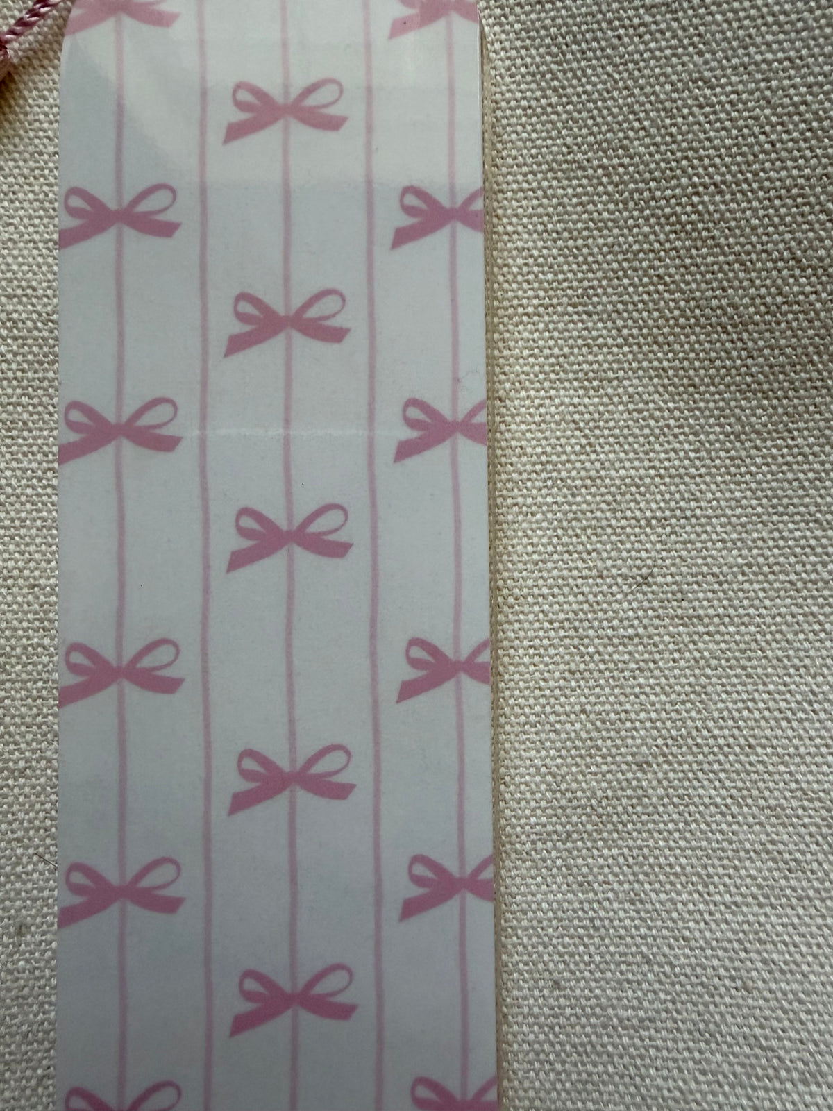 Pretty in Pink Bows Acrylic Bookmark — Bookstore Seconds