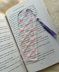 Pink Garden Acrylic Bookmark