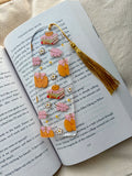 Pumpkin & Pages Acrylic Bookmark