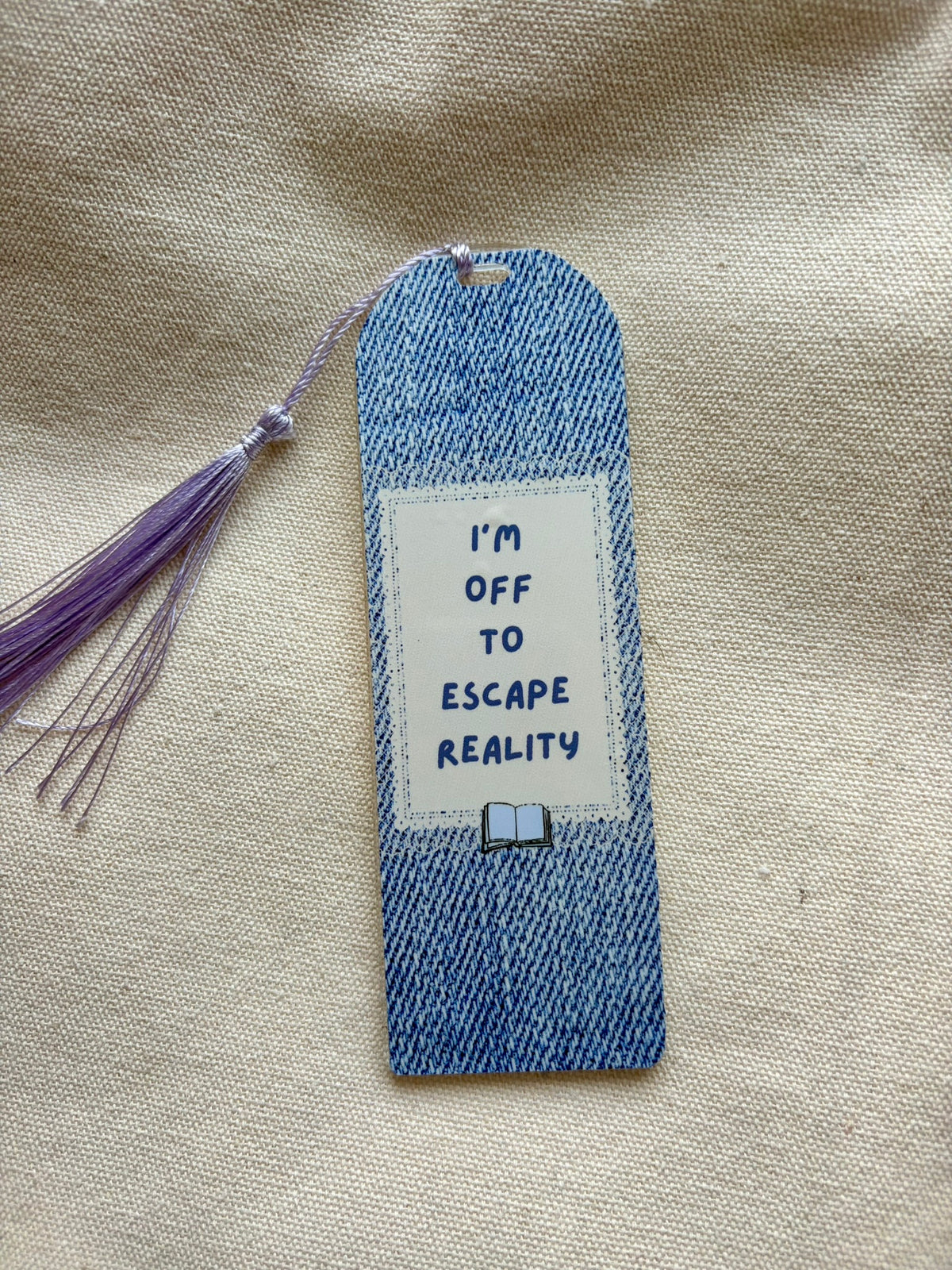 Escape Reality Acrylic Bookmark